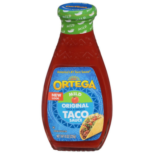 Ortega Taco Sauce, Original, Mild King Kullen