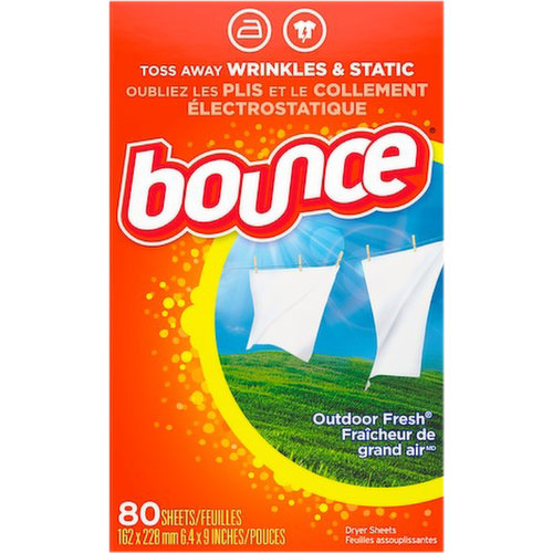 Bounce Dryer Sheets, Outdoor Fresh