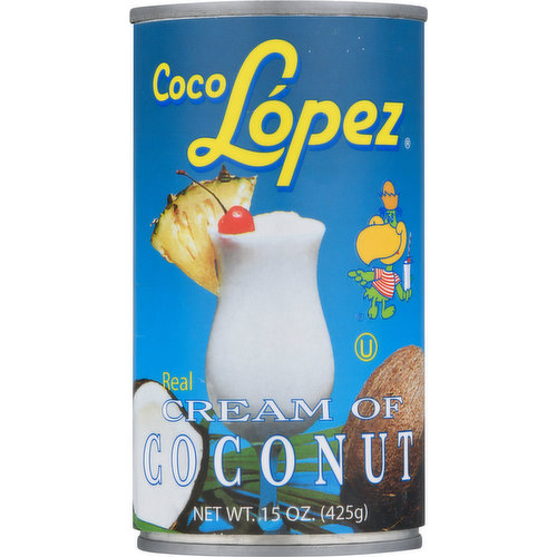 Coco Lopez Cream of Coconut, Real