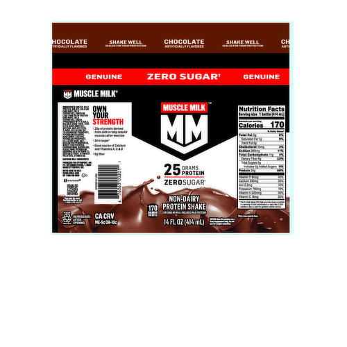 Muscle Milk™ Non-Dairy Chocolate Peanut Butter Protein Shake, 14