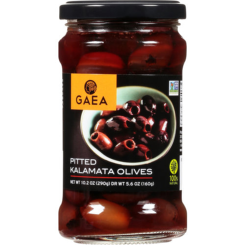 Gaea Olives, Kalamata, Pitted