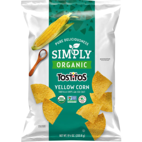 At Simply, our snacks are made with ingredients you can feel good about, and come from the brands you love. We call this pure deliciousness. Organic corn, sea-salted goodness and the absence of artificial flavors, colors, and preservatives will have you munching for joy.