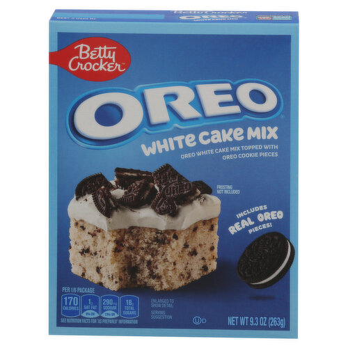 Betty Crocker White Cake Mix, Oreo