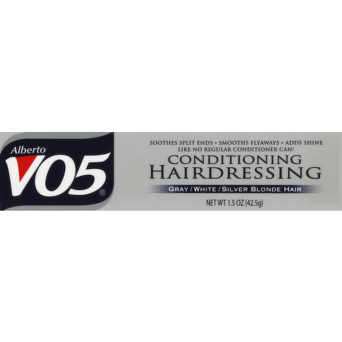 Alberto VO5 Conditioning Hairdressing, Gray, White, Silver Blonde Hair