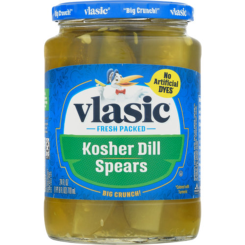 Vlasic Pickles, Kosher Dill Spears