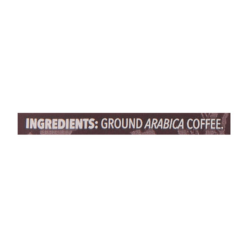 100% Arabica Dark Roast Ground Italian Coffee