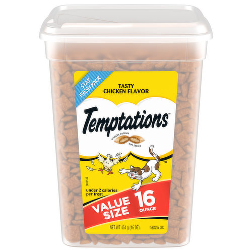 Temptations Treats for Cats, Tasty Chicken Flavor, Value Size