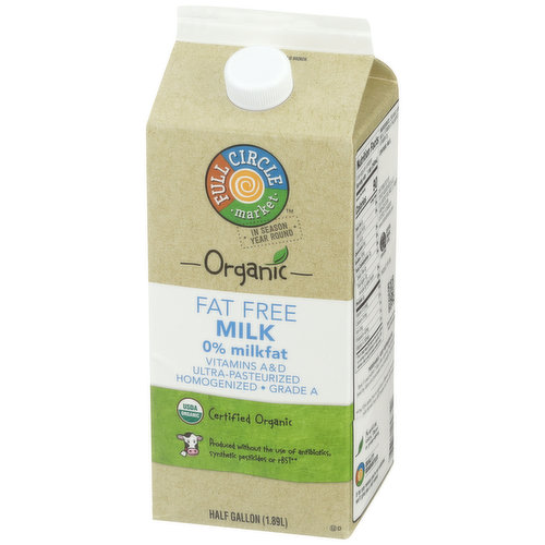 Full Circle Market 0% Fat Free Milk