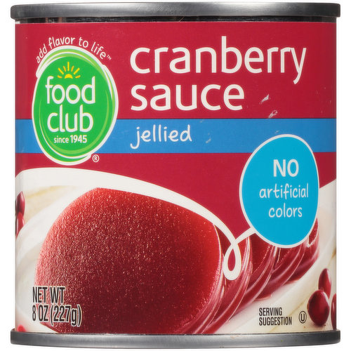 Food Club Jellied Cranberry Sauce