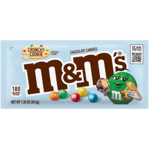 M&M's Chocolate Candies, Crunchy Cookie