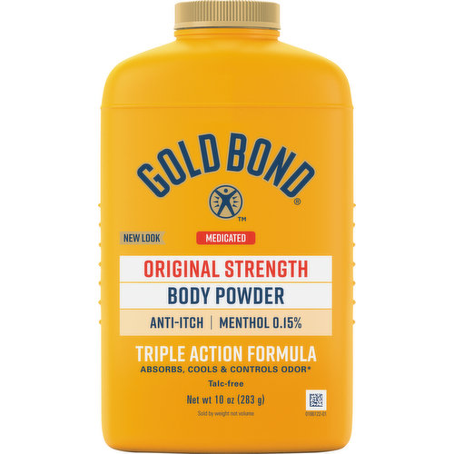 Gold Bond Body Powder, Original Strength, Medicated