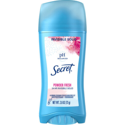 Secret Antiperspirant/Deodorant, Powder Fresh, pH Balanced