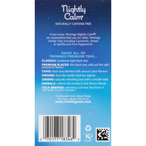 Organic Night Herbal Tea, Twinings