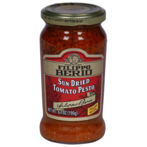 Filippo Berio Pesto, Sun Dried Tomato