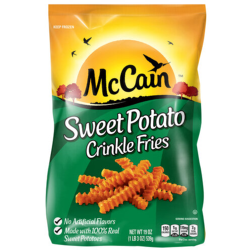 McCain Crinkle Fries, Sweet Potato