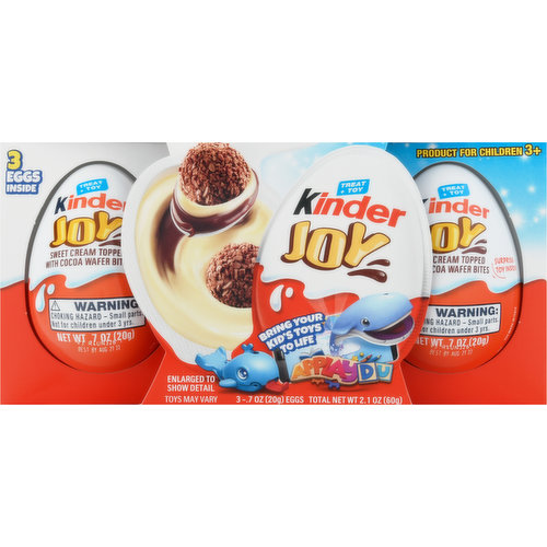 Kinder Joy Treat + Toy, 3+ Years