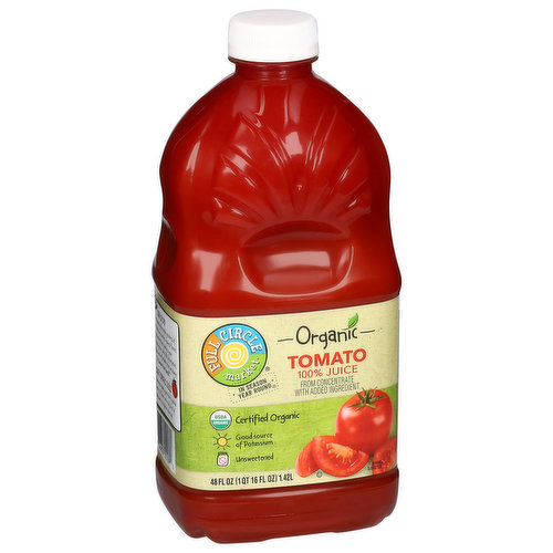 Full Circle Market 100% Juice, Tomato