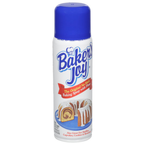 Baker's Joy Nonstick Baking Spray with Flour (12 Oz) - Niblack Foods