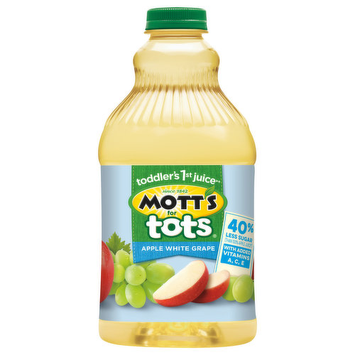 Motts Light Apple Juice, 64 Fluid Ounce Jug -- 8 per Case.