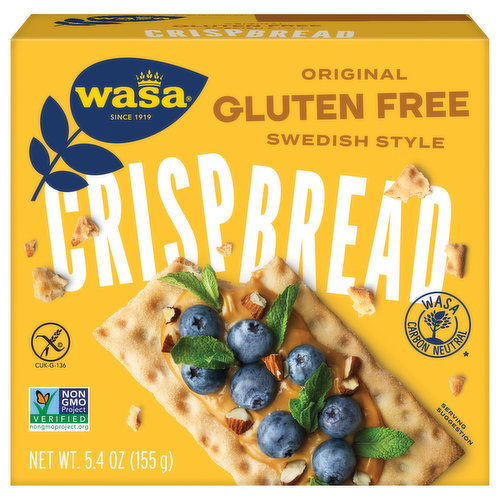 Wasa Crispbread, Original, Swedish Style