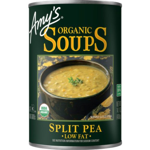 Amy's Soups, Organic, Split Pea