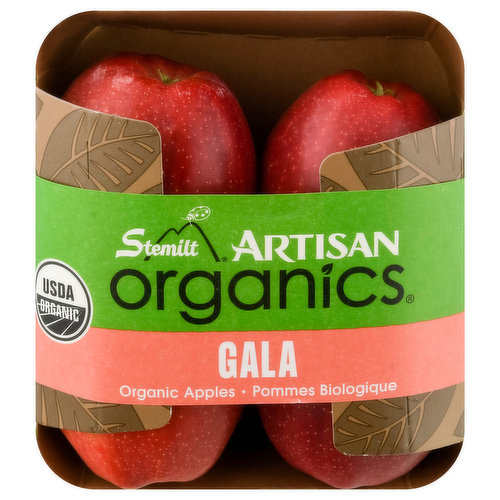 Stemilt Apples, Organic, Gala