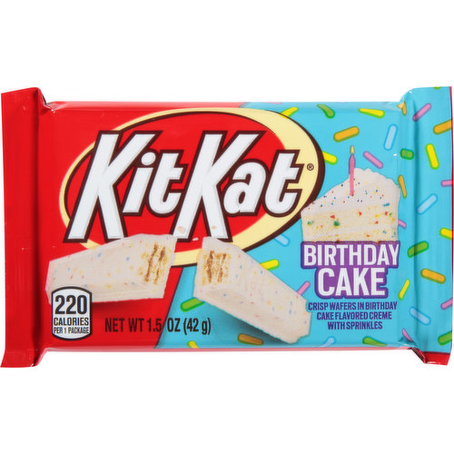 Kit Kat Crisp Wafers, Birthday Cake