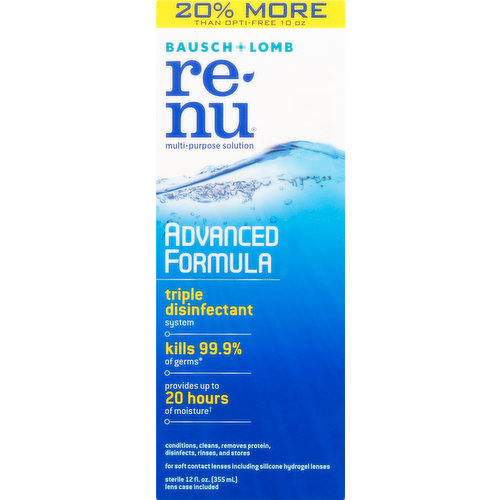 ReNu Multi-Purpose Solution, Advanced Formula