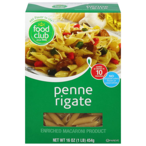 Food Club Penne Rigate