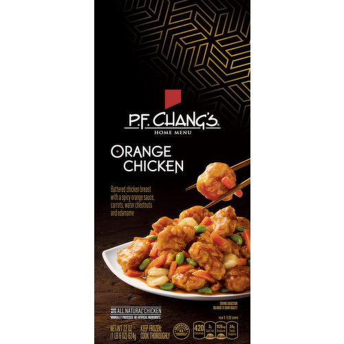 Stay in. Eat like you didn't. At P.F. Chang's, our food is made from scratch, every day, in every restaurant - and when you can't make it to the restaurant, nothing comes closer to the flavors you love than our P.F. Chang's Home Menu. - Philip Chiang, Co-Founder. No artificial colors.