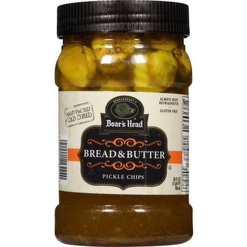 Boar's Head Pickle Chips, Bread & Butter