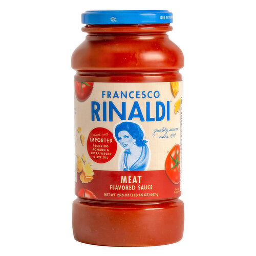 Francesco Rinaldi Pasta Sauce, Meat Flavored