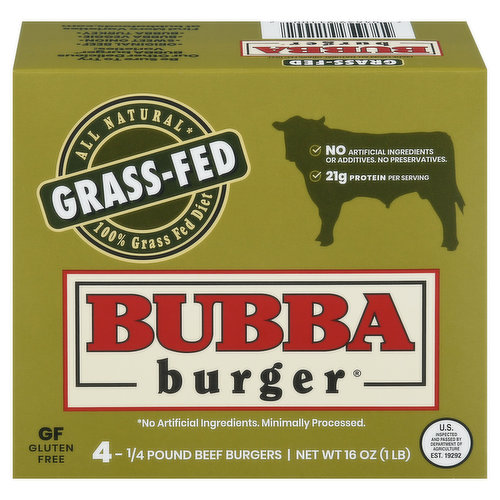 Bubba Burger Burger, Beef