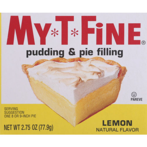 My-T-Fine Pudding & Pie Filling, Lemon