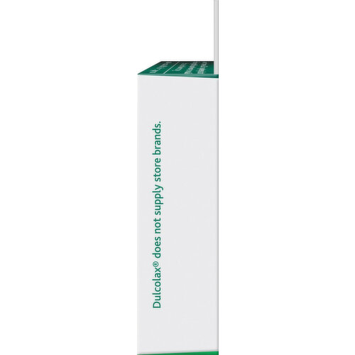 Dulcolax Laxative, Medicated, 10 mg, Comfort-Shaped Suppositories