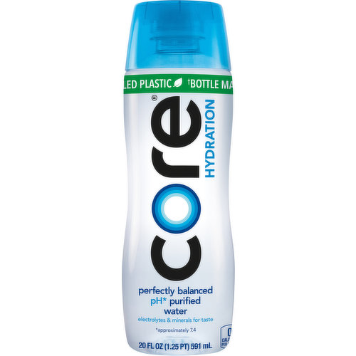 Core Hydration Water, Purified, Perfectly Balanced pH