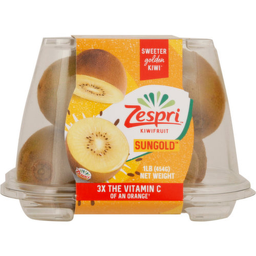 Zespri Organic Sungold Kiwifruit, 1 lb