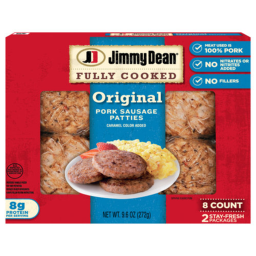 Jimmy Dean Pork Sausage Patties, Original