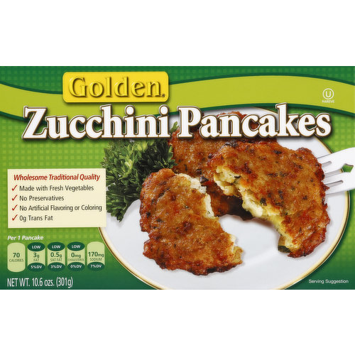 Golden Pancakes, Zucchini
