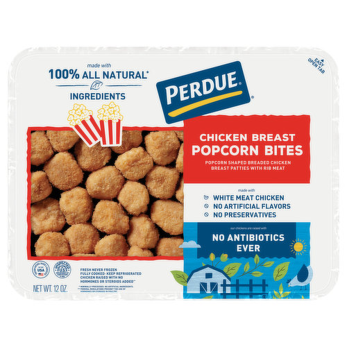 Perdue Chicken Breast, Popcorn Bites