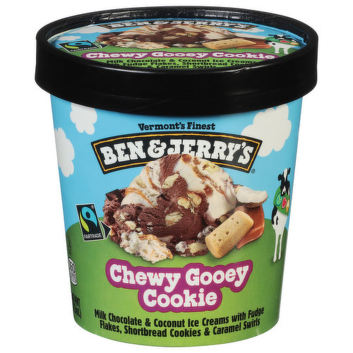 Ben & Jerry's Ice Cream, Chewy Gooey Cookie