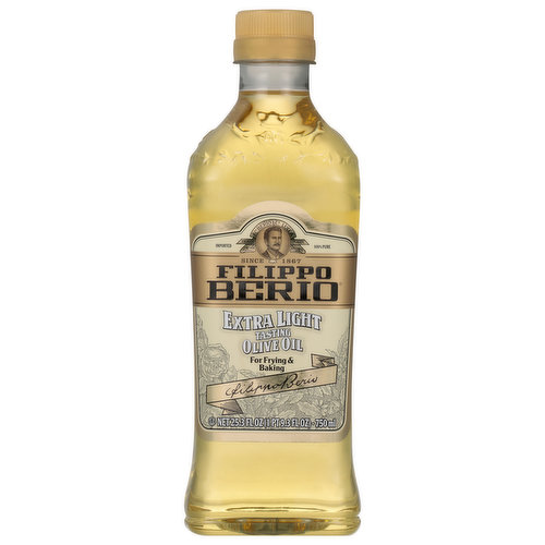 Filippo Berio Olive Oil, Extra Light, Tasting