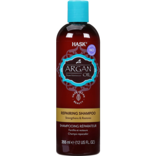 Hask Repairing Shampoo, Argan Oil