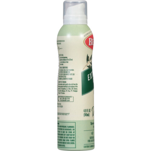 Bertolli Olive Oil, Extra Virgin, Spray