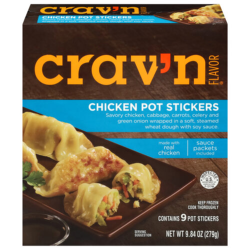 Crav'n Flavor Pot Stickers, Chicken