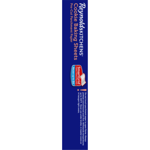 Reynolds Kitchens Cookie Baking Sheets, Pre-Cut Parchment Paper, 22 Sh – JK  Trading Company Inc.