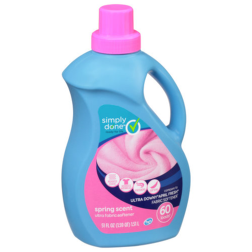 Simply Done Fabric Softener, Ultra, Spring Scent
