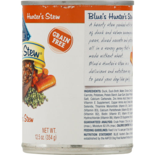 Blue Buffalo Food for Dogs, Natural, Hunter's Stew