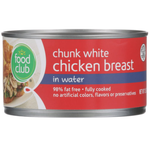 Food Club Chunk White Chicken Breast In Water