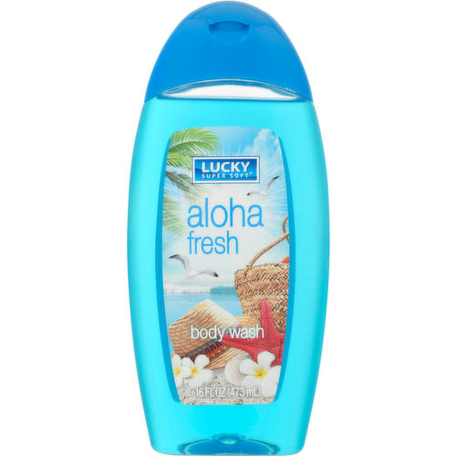 Lucky Super Soft Body Wash, Aloha Fresh